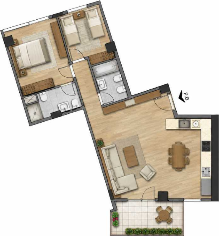 Shitet 2+1 (109 m2) në Astir 115 000 Euro (nuk jam Agjensi)

