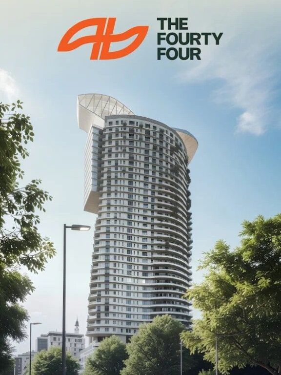🏙️ APPARTAMENTO 2+1+2 IN VENDITA A 📍THE 44 TOWER – ZOGU I ZI!