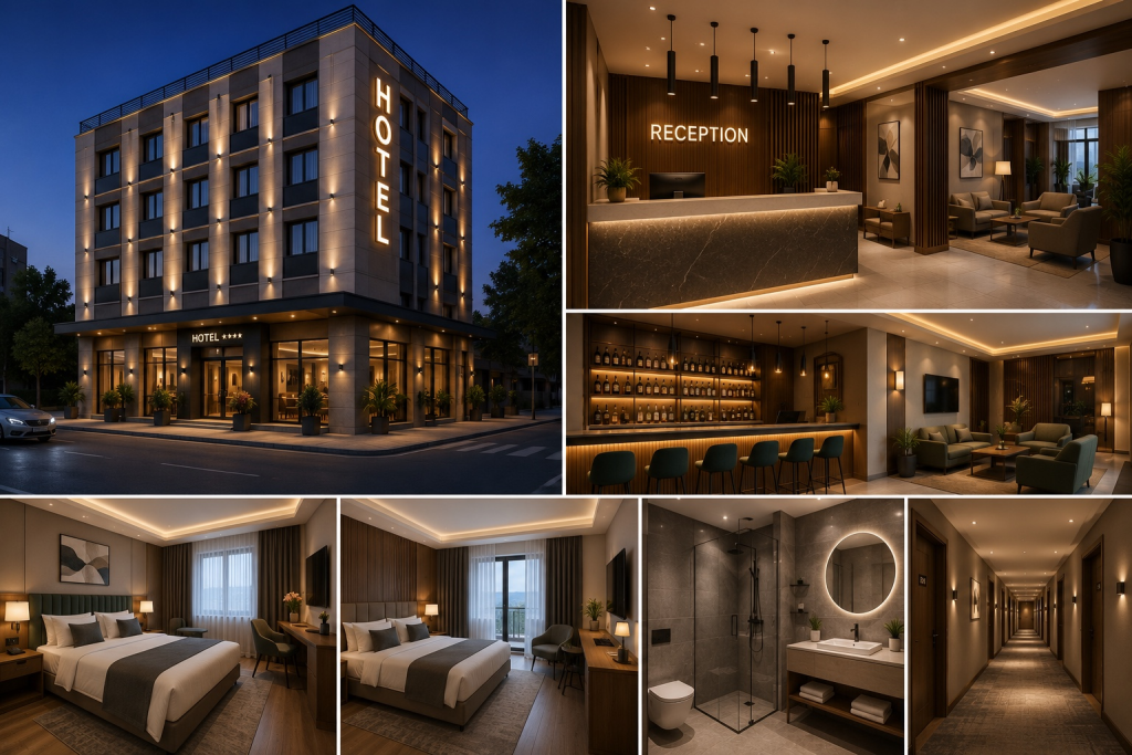 ✨ Shitet Hotel 4-Katësh 📍Kombinat