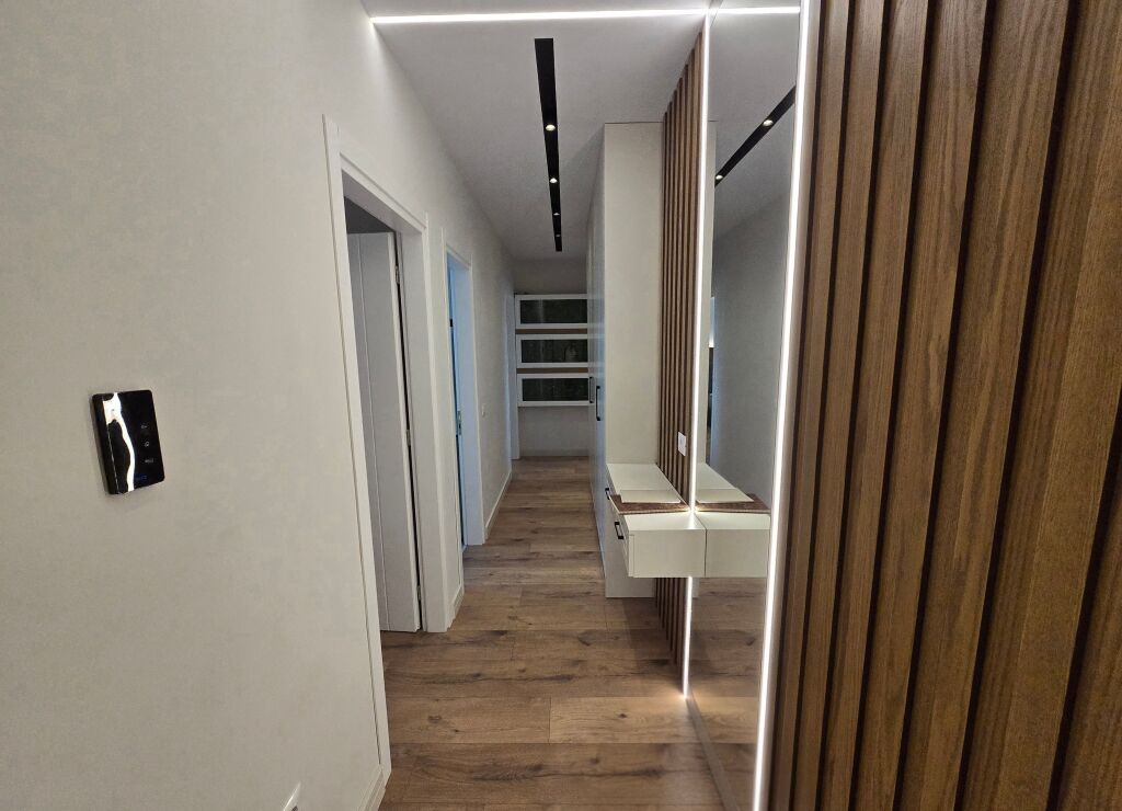 Apartament 2+1+2+ Ballkon+Parkim Me Qira Ne Kompleks Rezidencial | Perballe UET