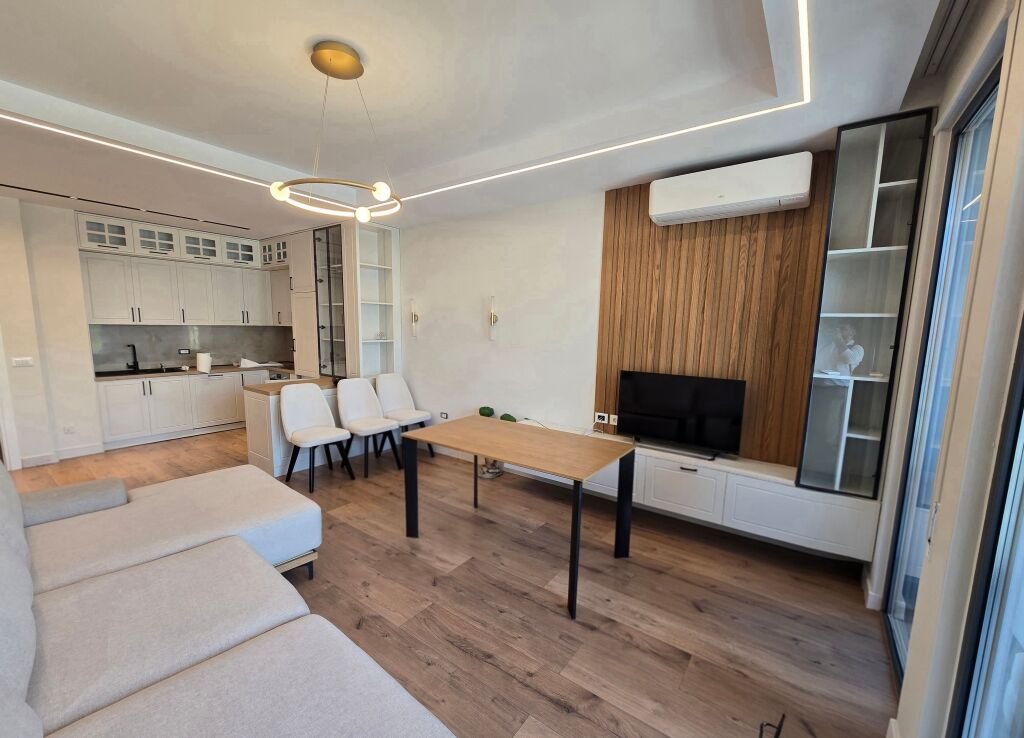 Apartament 2+1+2+ Ballkon+Parkim Me Qira Ne Kompleks Rezidencial | Perballe UET