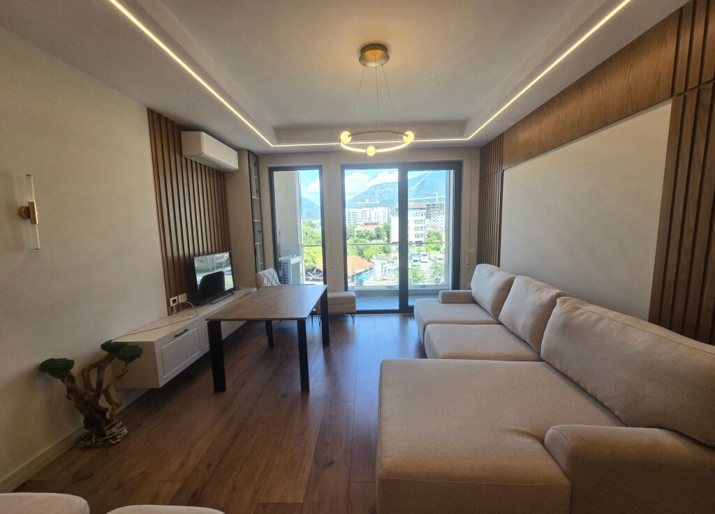 Apartament 2+1+2+ Ballkon+Parkim Me Qira Ne Kompleks Rezidencial | Perballe UET
