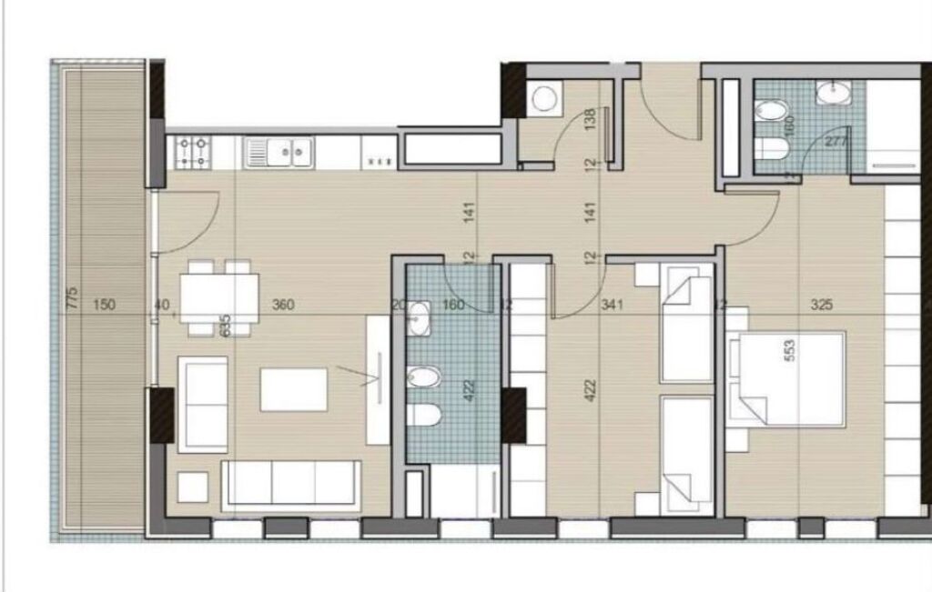 🏡SUPER OFERTË | Apartament 2+1+2 për Shitje – Univers City✨
