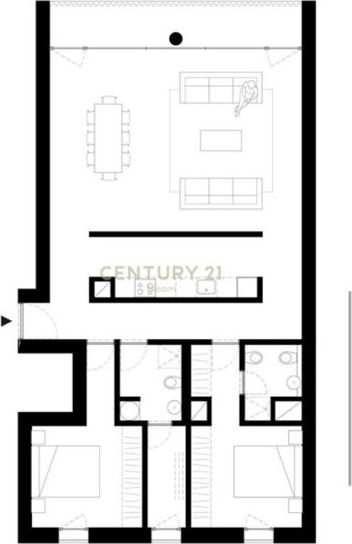 SHESIM APARTAMENT 2+1+2 NE "BY LONG HILL" REZIDENCE NE MJULL-BATHORE.
