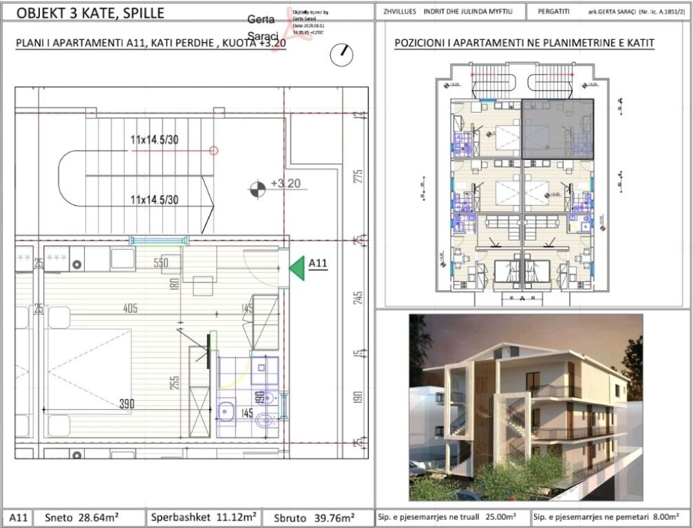 Spille residence ,apartments  for sale in Spille beach