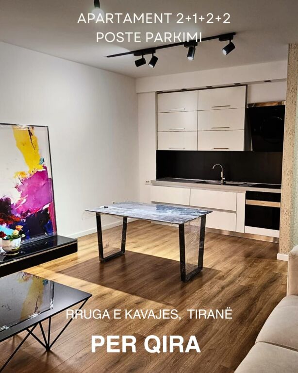 🏡 Apartment for Rent 2+1+2 + Veranda + 2 Parking Spots 📍 Near Kavaja Road