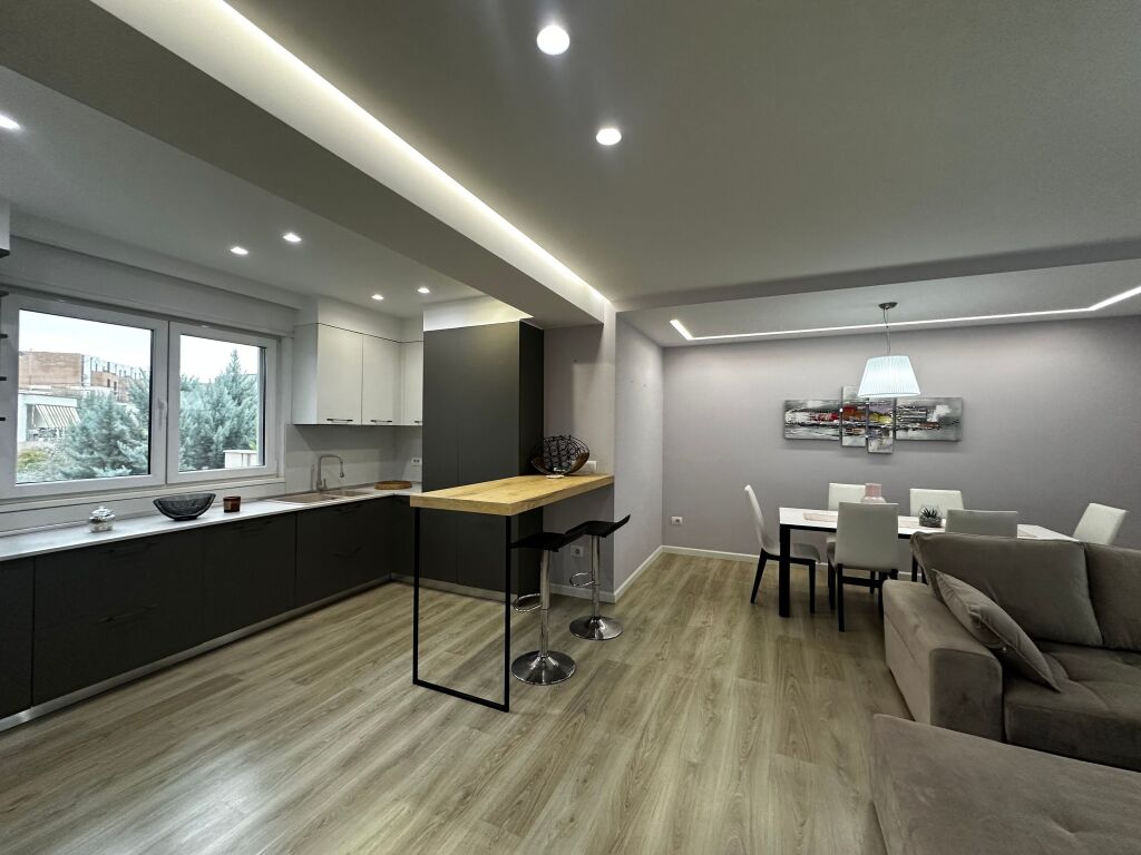 🌿Apartment 3+1+2 for Rent at "Sun Rise Residence"☀️, TEG Lunder. 1.3 million Leke/month Net-1.5 million Leke/month Gross