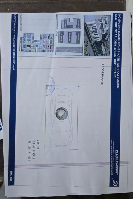 Apartament 2+1 tek Tirana Entry