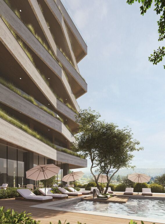 SHITET APARTAMENT 1+1 NE GOLEM 350M LARG DETIT
