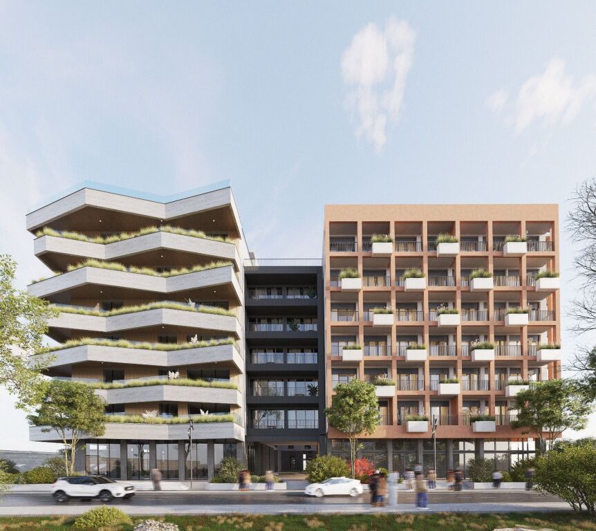 SHITET APARTAMENT 1+1 NE GOLEM 350M LARG DETIT