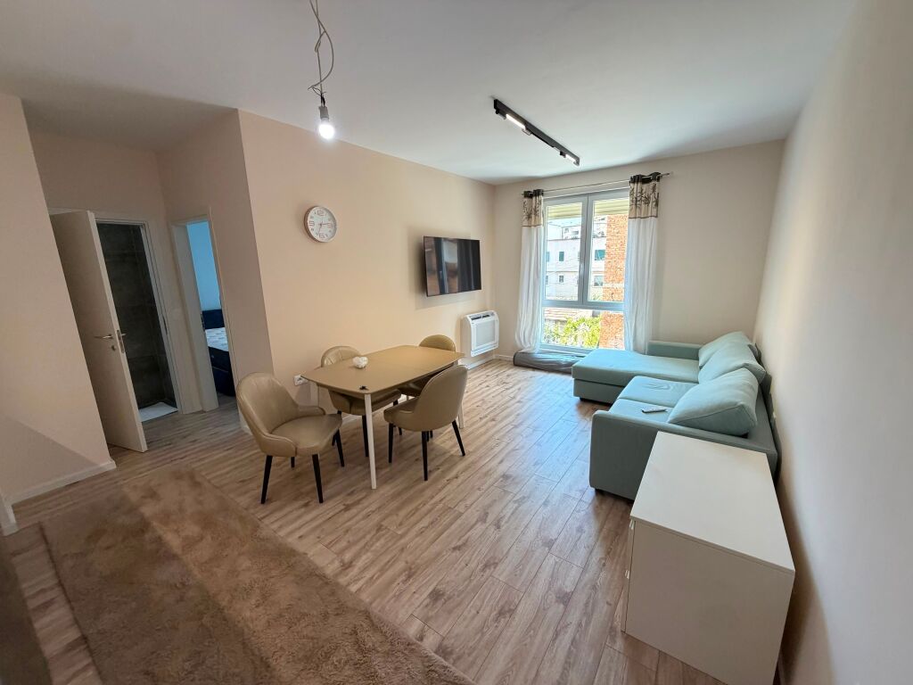 🏡 Apartment 1+1 + parking space for rent  📍 Shyqyri Ishmi Street, near the Tabakëve Mosque