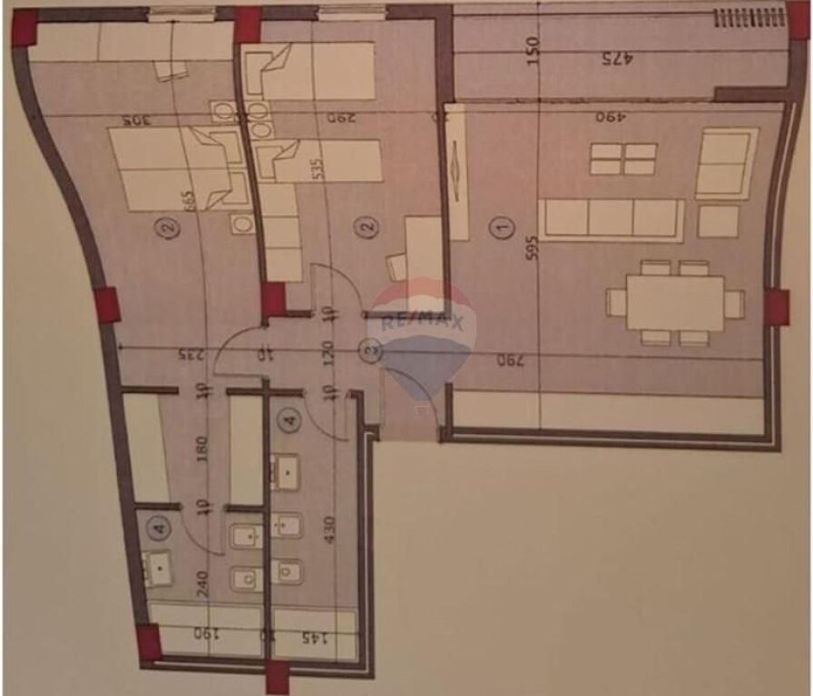 APARTAMENT 2+1+2 PER SHITJE TEK ALI DEMI!