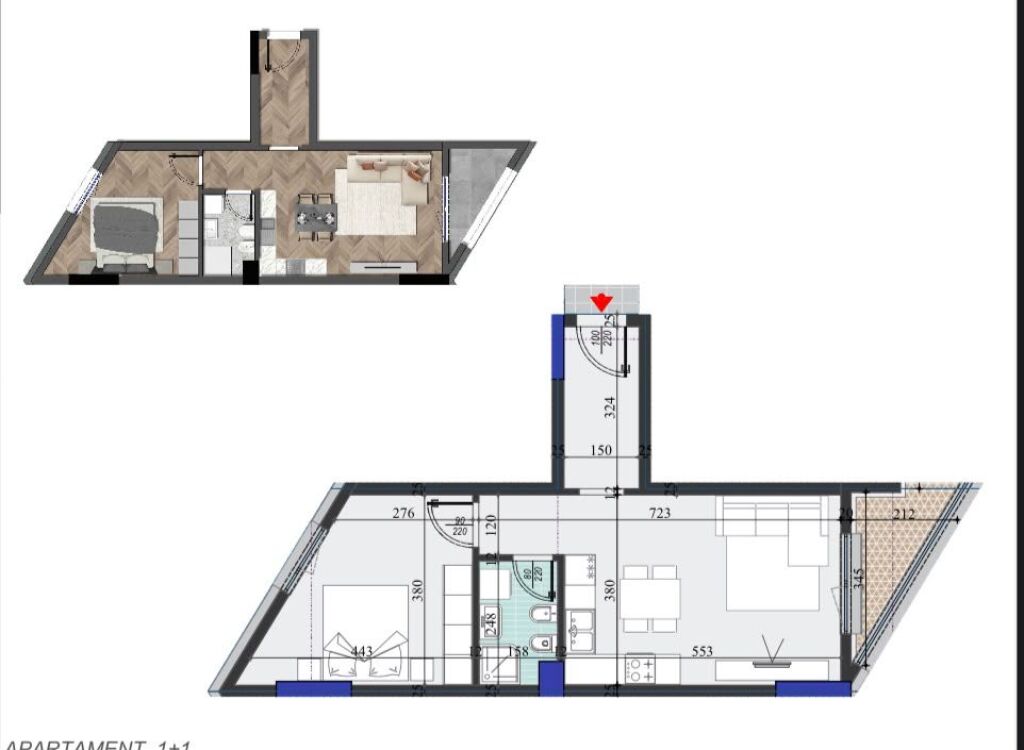 Appartamento 1+1 in Vendita a Colonade ID: 5240