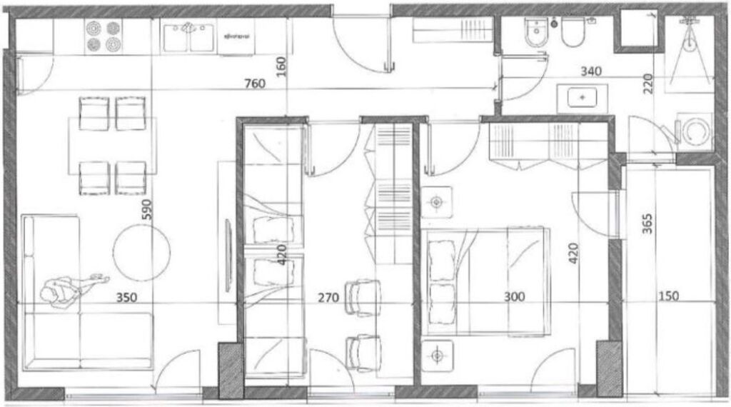Shitet Apartament 2+1 Ekonomik 📍Kamëz, Pranë Bashkisë