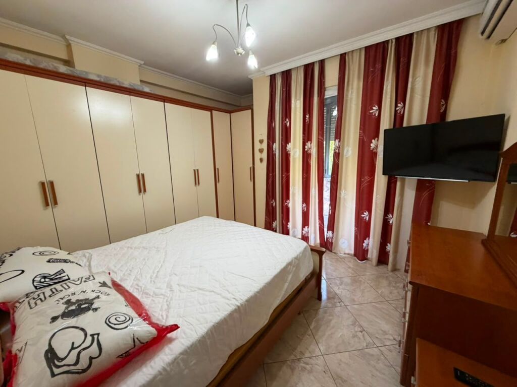 Rent apartment 1+1  Dritan Hoxha Street near Besa fund  4th floor, building with elevator  Area 72 m2  Price 50,000 lek