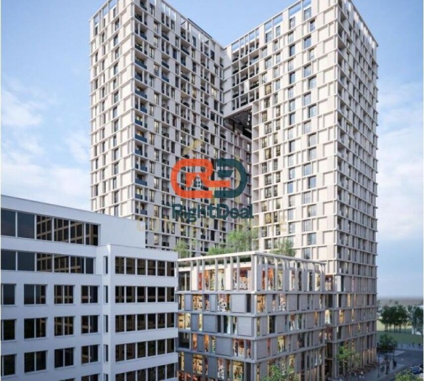 Okazion !! Tek United Towers Of Tirana, Shitet Apartament 1+1, Me Orientim Dhe Planimetri Perfekte !!!