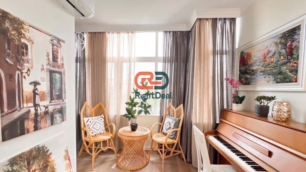 Opposite the Former Exhibition, For Rent, Super Apartment 3+1+2 Fully Invested, Ready to Live!!!