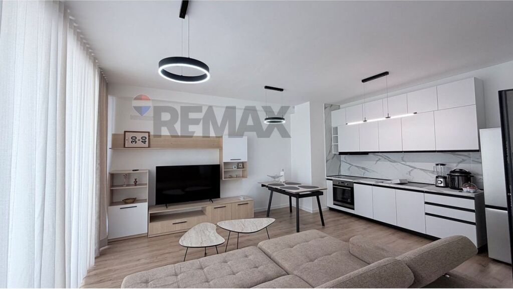 Jepet me qira apartament 1+1 Rezidenca Porcelani