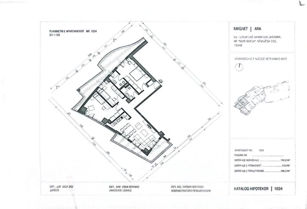 Shitet super apartament 3+1+2 tek Kompleksi Magnet, 21 Dhjetori