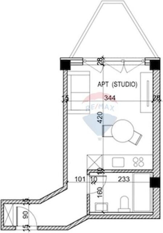 STUDIO APARTMENT FOR SALE IN SHENGJIN!