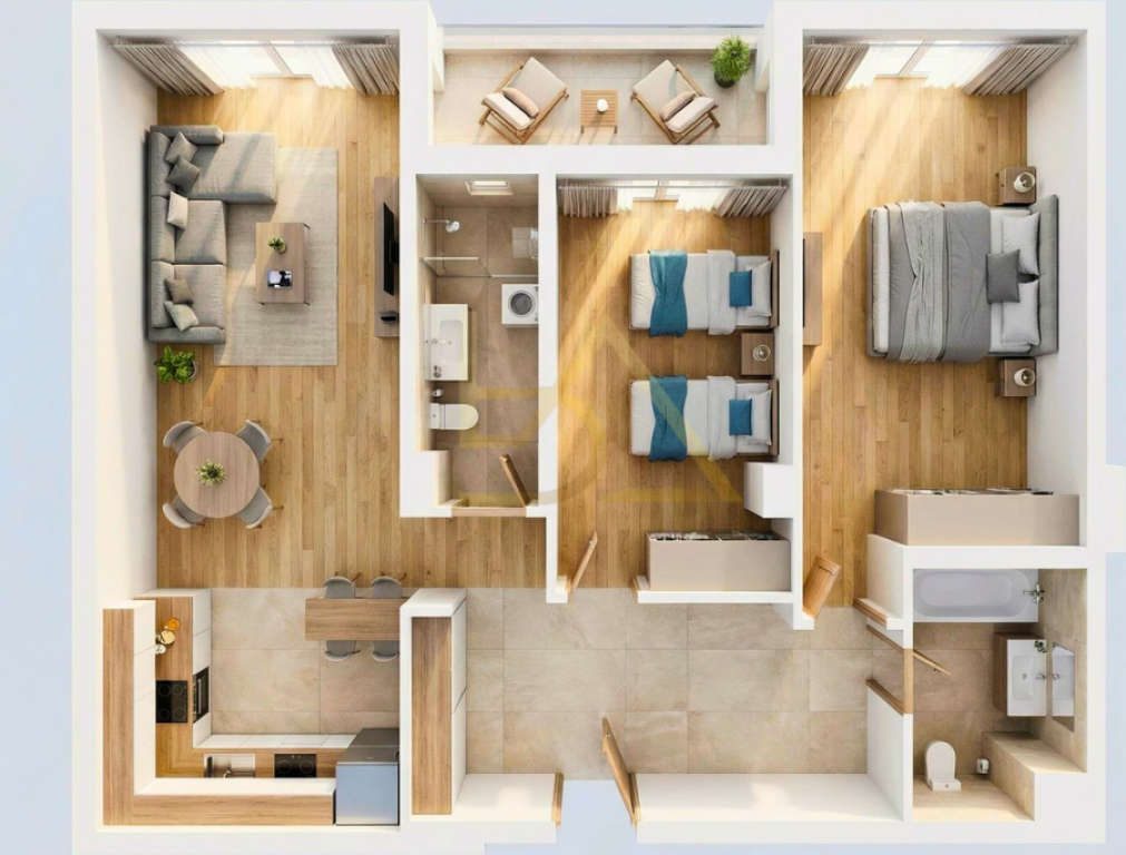 Appartamenti 1+1 e 2+1 in Vendita – Shëngjin, Lezhë