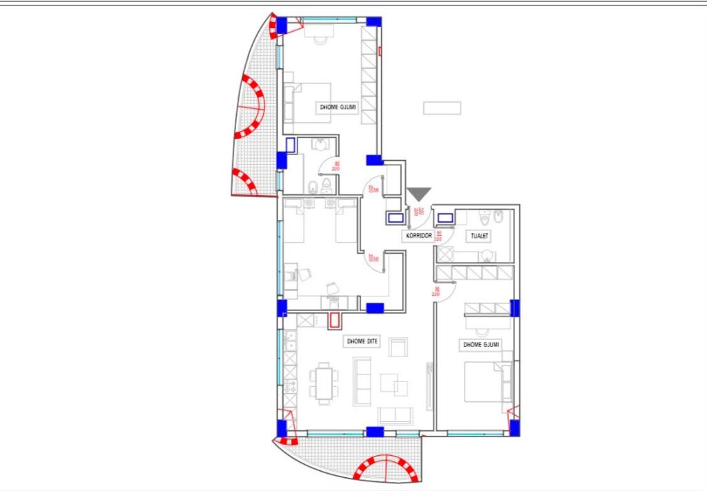 APARTMENT FOR SALE 3+1+2 BOTANICAL GARDEN (MOSQUE)