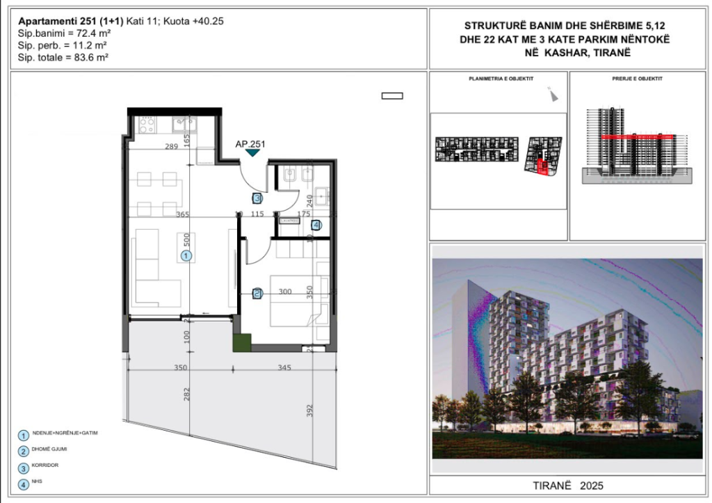 Apartment 1+1 for Sale at MOA Residence
