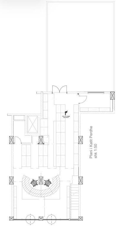 BUSINESS PREMISES FOR RENT DUPLEX 220 M2 PAZARI I RI 250,000 LEKE FH-85649