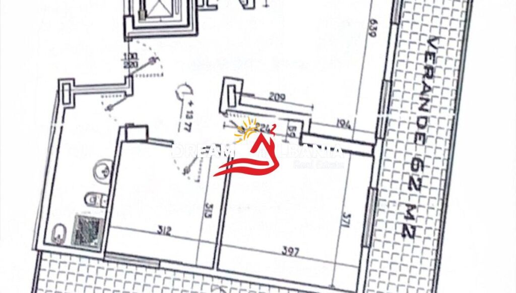 Apartament 2+1+Verand 62 m2 ne shitje Astir, prane Ozone Electronic Tirane (ID 41212222)