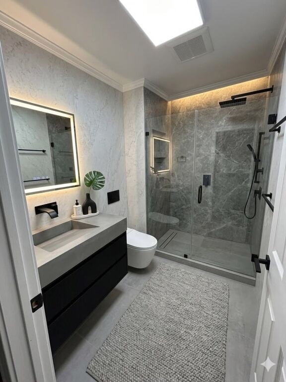 Rruga e Kosovareve, jepet me qera apartament modern 1+1.