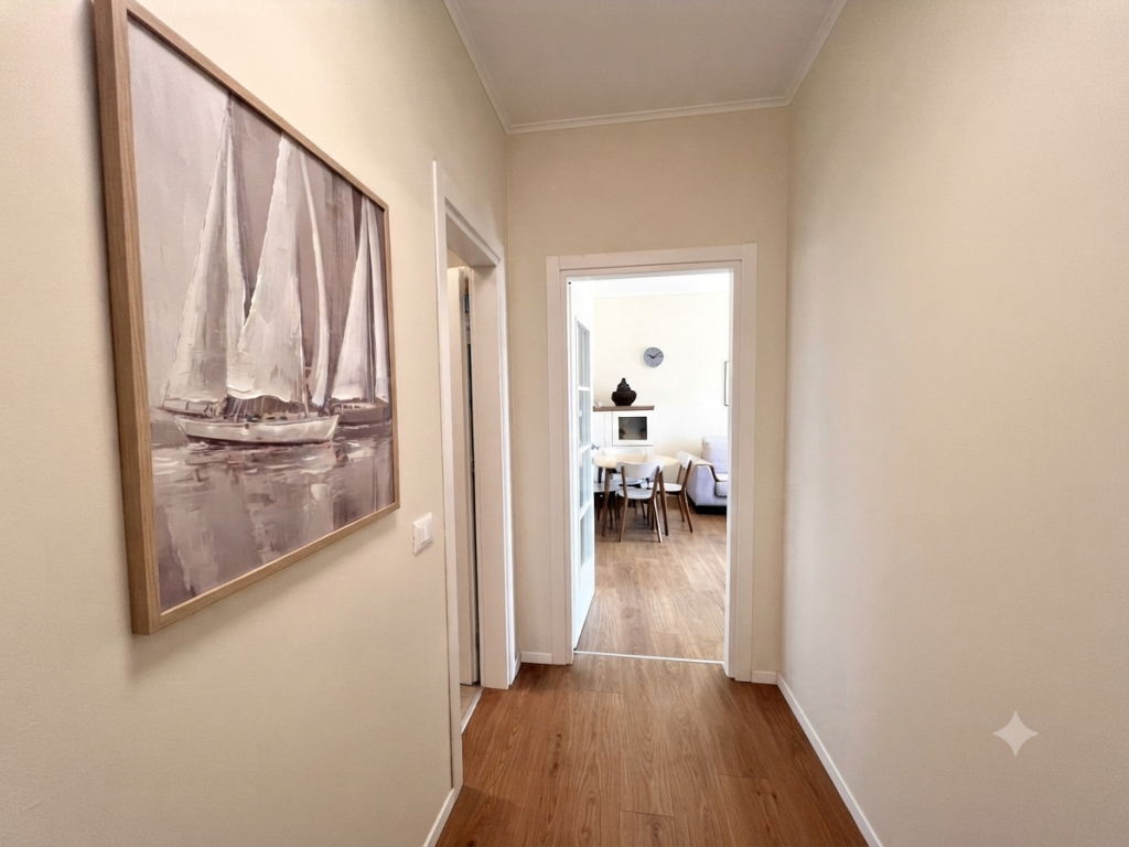 Rent, Apartment 2+1+ Parking Space, At Erli Residence, Porcelain, Tirana