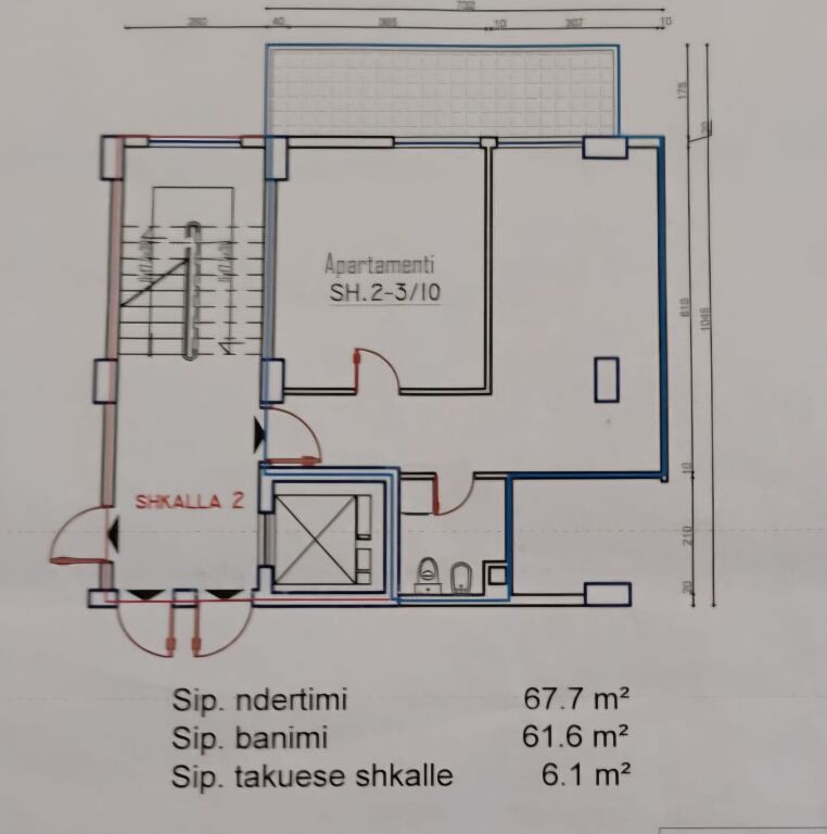 Apartament 1+1 ne Shitje Kinostudio Tirane