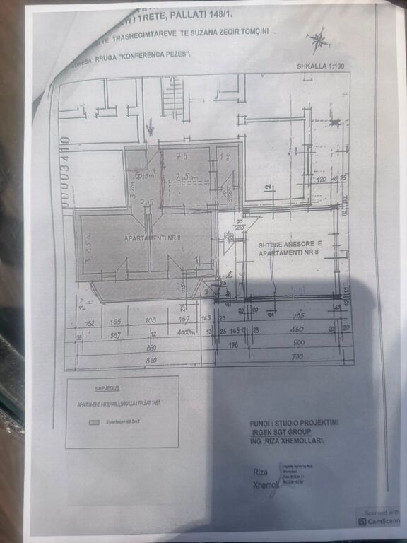 Shitet apartament  2+1 te 21 Dhjetori