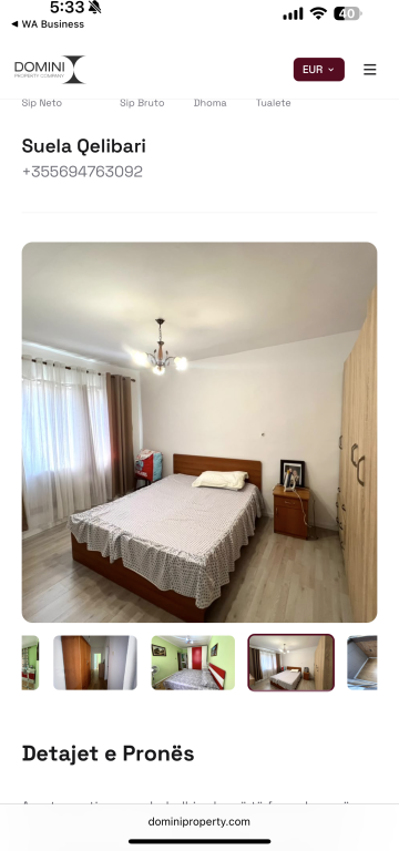 3+1 apartment for sale in Zogu i Zi!
