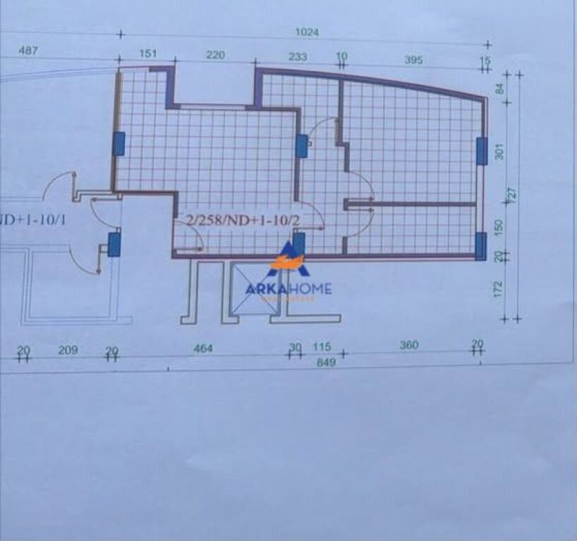 SHITEN DY APARTAMENTE 1+1+BALLKON "21 DHEJTORI, PRANE RRUGES SALI BUTKA" 178.000 EURO SECILA