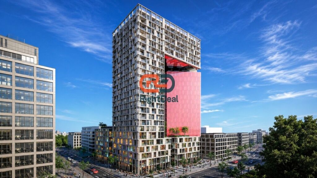Okazion !! Tek United Towers Of Tirana, Shitet Apartament 1+1, Me Orientim Dhe Planimetri Perfekte !!