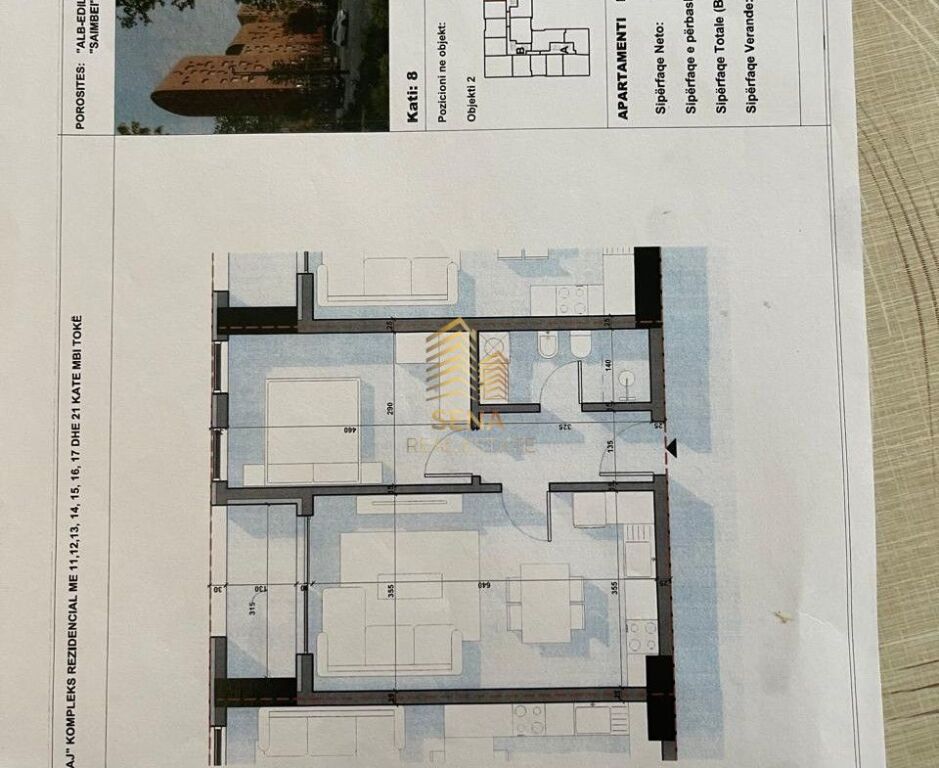 In vendita, Appartamento 1+1+balcone+Posto Auto, 5 Maji, 126.100 Euro