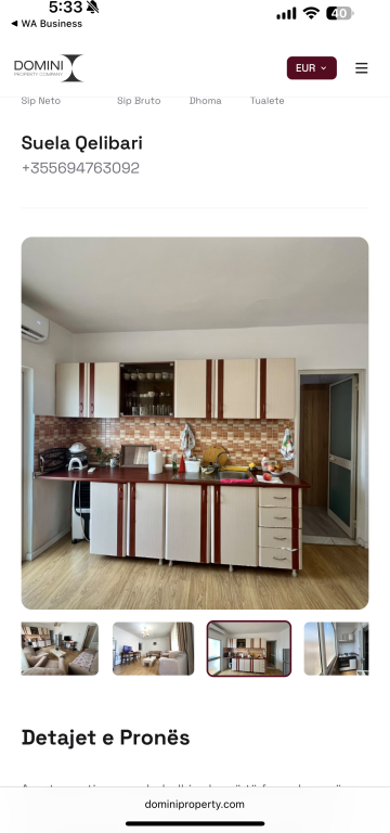 3+1 apartment for sale in Zogu i Zi!
