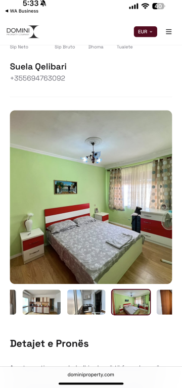 3+1 apartment for sale in Zogu i Zi!
