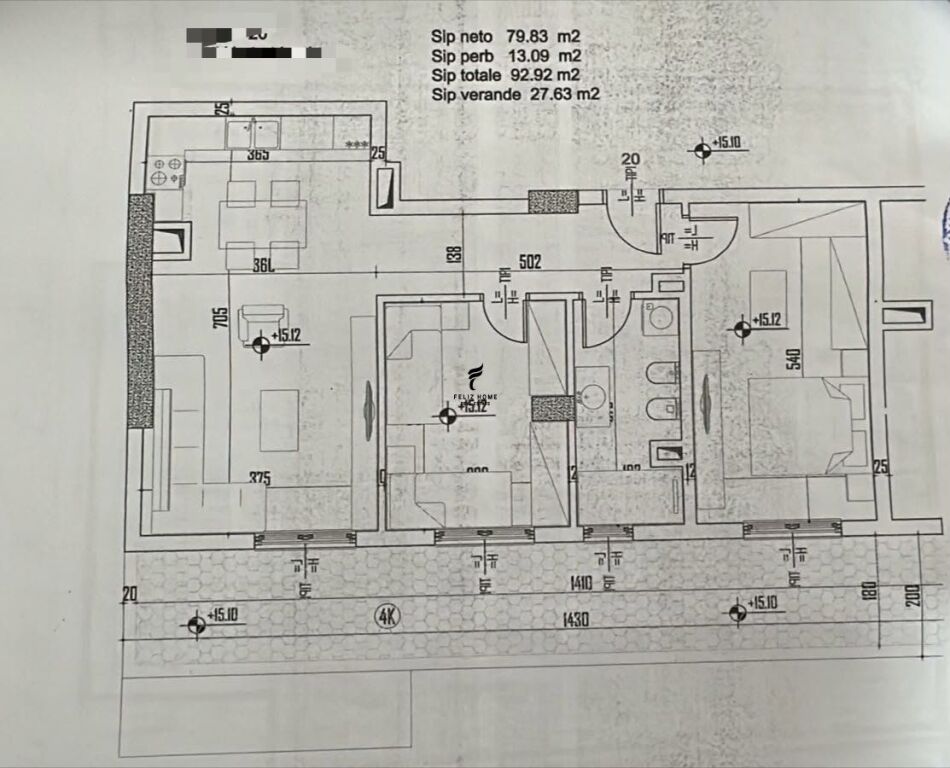 VENDESI APPARTAMENTO 2+1 BRRYLI 197.000EURO FH-85966