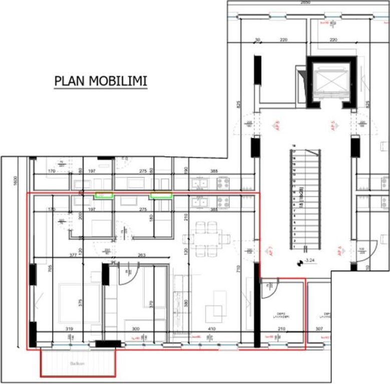 SHITET APARTAMENT 2+1+2TUALETE – REZIDENCA XHELUKS