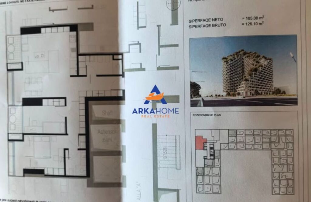 FOR SALE APARTMENT 2+1+BALCONY "TE LION PARK 2" 239,419 EURO