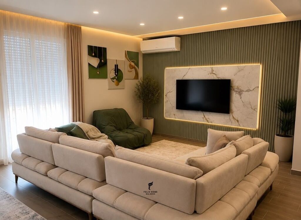 APPARTAMENTO IN AFFITTO 3+1 VIA DIBRA 100.000 LEKE FH-85849