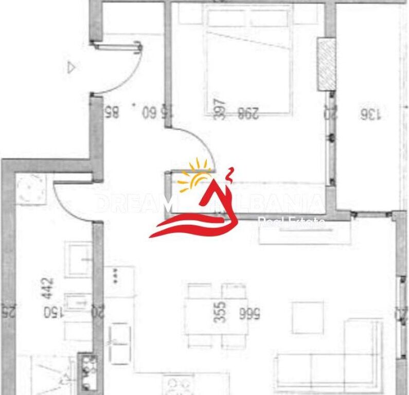 Shiten Apartamente 1+1 Tek Mali Robit,Golem (41111619)