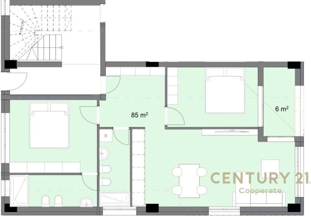 SHESIM APARTAMENT 2+1 TEK SECRET GARDEN RESIDENCE, VILA 47 244,200 €