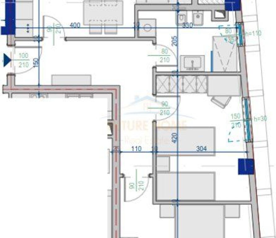 Shitet, Apartament 2+1, Paskuqan, Tiranë.