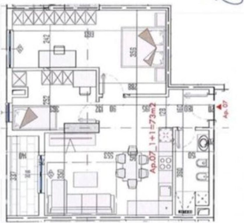 Appartamento 2+1 in vendita a Paskuqan, Residenza Splash Color  ID: 5266
