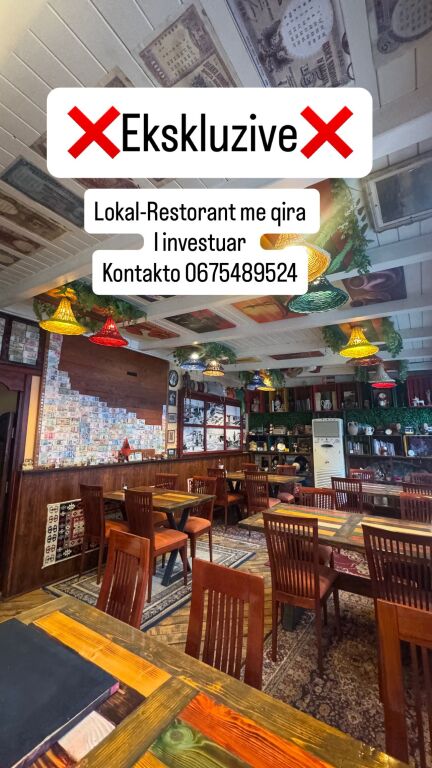 Lokal /Restornat me qira ne Bllok