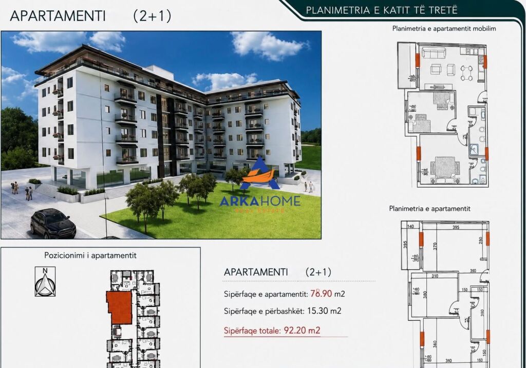 OCCASION!! APARTMENT 2+1+BALCONY FOR SALE "NEAR GRAND BLUE FAFA RESORT, GOLEM" 92,200 EURO