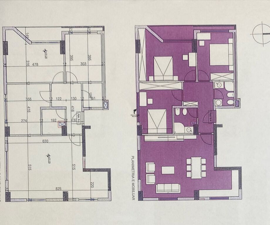 SHITET APARTAMENT 3+1+2 PALLATI ME SHIGJETA 30.600.000 LEKE FH-86148
